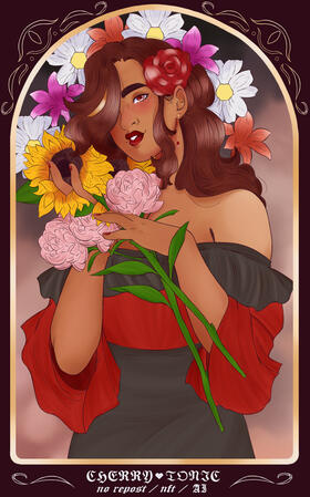 Celeste character illustration