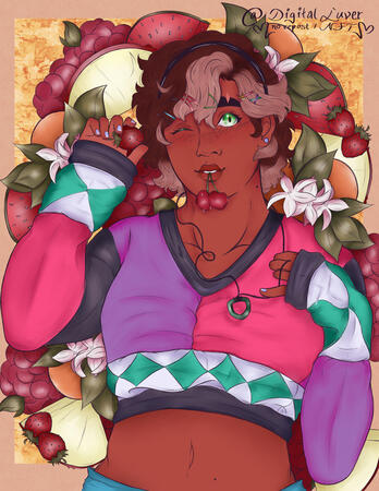 Javi character illustration